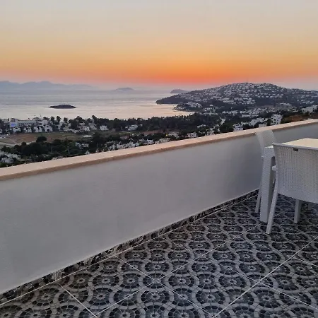 Villa Bodrum KADIKALESI Villa Sonsuzluk Havuzlu Full Deniz Manzarali Bodrum