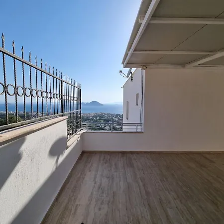 Bodrum Kadikalesi Villa Sonsuzluk Havuzlu Full Deniz Manzarali Villa