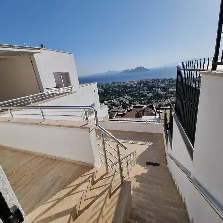 Bodrum Kadikalesi Villa Sonsuzluk Havuzlu Full Deniz Manzarali