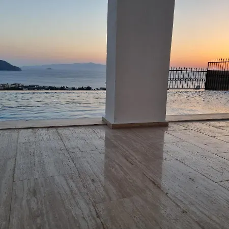 Bodrum KADIKALESI Villa Sonsuzluk Havuzlu Full Deniz Manzarali Bodrum